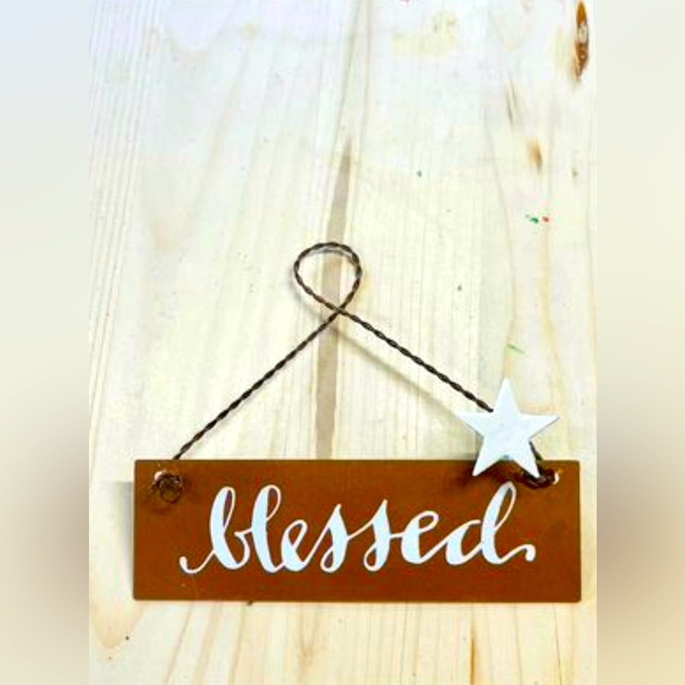 *Blessed Holiday Ornament